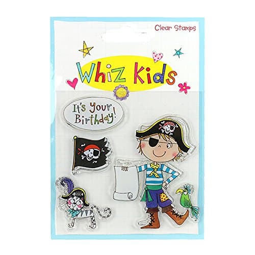 Whiz Kids Pirate Clear Stamp
