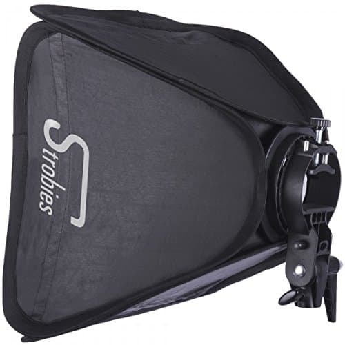 InterfitPhotographic STR179 Strobies S-Type Speedlight Bracket & Softbox Kit (Black)