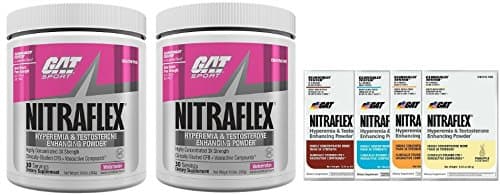 GAT Nitraflex 30svg Combo Pack W/4 Samples(Watermelonx2)