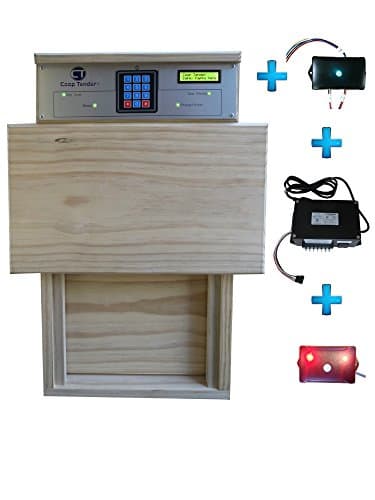 Bundle - Programmable Automatic Chicken Coop Door + Coop Management System