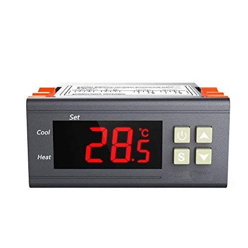 Temp Controller for Refrigerator, YueYueZou All-Purpose Fahrenheit &Centigrade Thermostat 110V