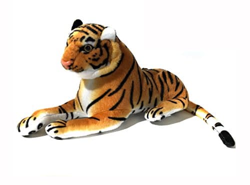 ACY Realistic Plush Brown Tiger 18 inch