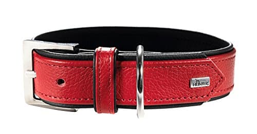 Hunter Capri Dog Collar, Large, Red