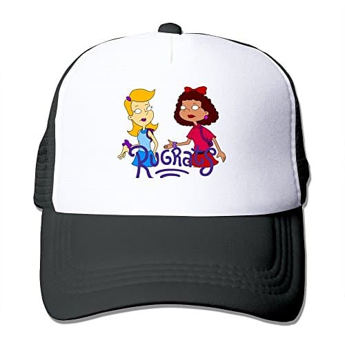 Unisex Rugrats Adjustable Trucker Hat Black
