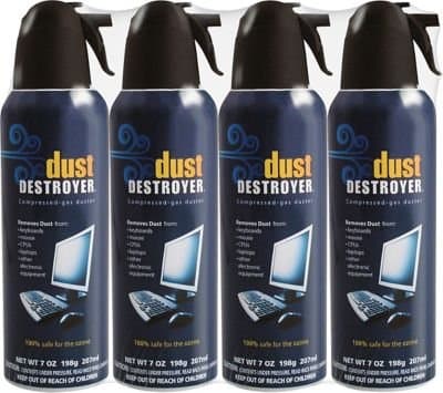Dust Destroyer Duster 7oz., 4/Pack