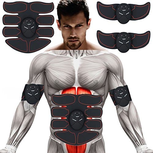 Abs Stimulator Ultimate Abs Stimulator Ab Stimulator Abs Stimulator For Men Toning Belt EMS ABS Toner Fitness Equipment For Abdomen/Arm/Leg Training Slimming Body Pad Abdominal Muscle Exerciser