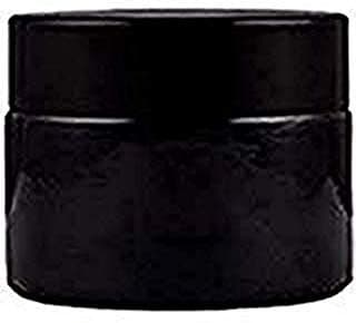 Rishikesh Glass Jar With Lids for Essential Cream (12 Pack) | 2oz Empty Glass Jar With Lids Set | UV Resistant Amber Round Glass Jar and Travel-Friendly | Mini Atomizer Cream, Spices, Cosmetics & More