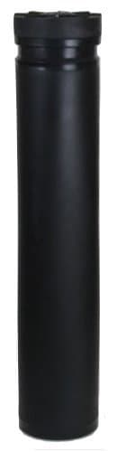 152, Black, Dry Box Cache Tube, 10.5" Diameter x 51.5" high