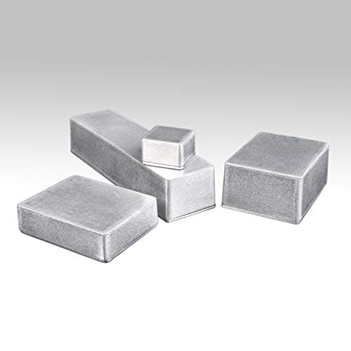 Diecast Aluminium Enclosure Box 7 Sizes IP54 Waterproof Electronics Project Enclosure Box for External Enclosure Power/Outdoor Silver