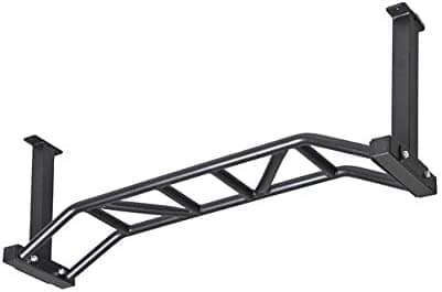 Ceiling Mounted Multi-Grip Chin Up Bar - Pull-Up Bar For Home - Mounted Pull Up Bar - Perfect For Bodybuilding & Powerlifting Workouts - Easy To Install