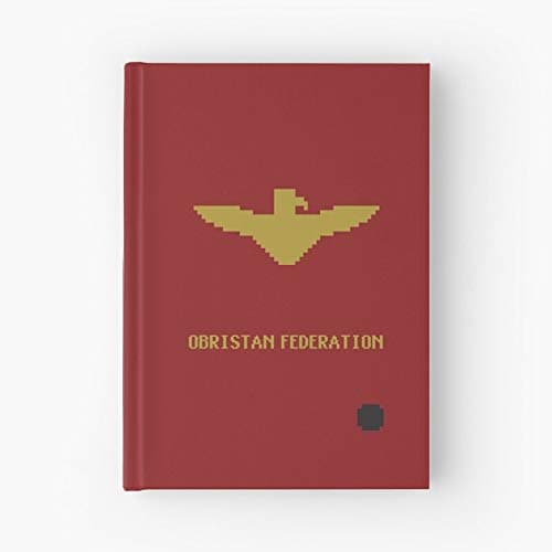 Obristan Border Paper Checkpoint Please | Hardcover Bound for Bullet Notes Journaling, Writing, Sketching