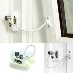 Jackloc Window Safety Restrictor (White) - 10 Pack