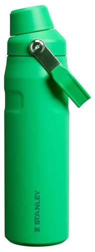 Stanley IceFlow Fast Flow Water Bottle 24 oz | Angled Spout Lid | Lightweight and Leakproof for Travel and Sports | Insulated Stainless Steel | BPA-Free | Meadow