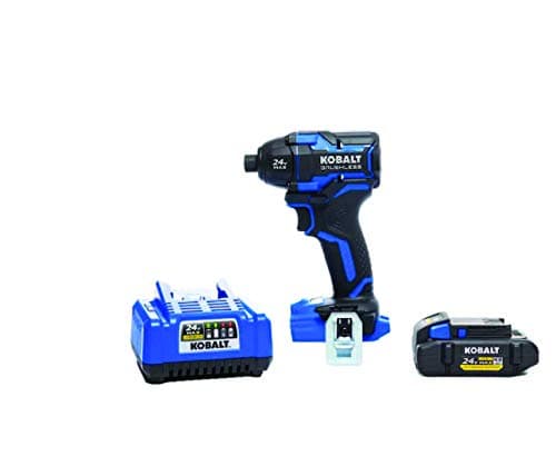 XTR 24-Volt Max 1/4-in Variable Speed Brushless Cordless Impact Driver (1-Battery Included)
