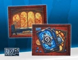 Blizzcon 2016 Hearthstone Microfiber Screen Cleaning Cloth Blizzard Entertainment