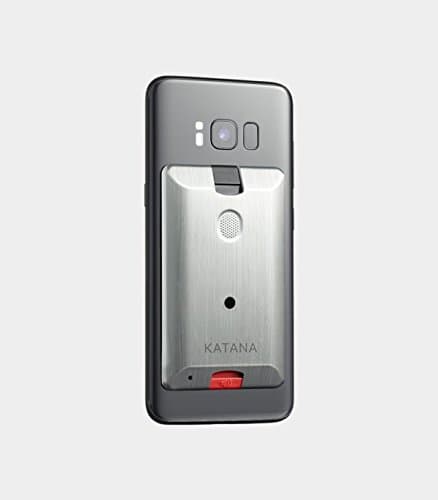 Katana Safety Arc: The Personal Security System That Attaches Directly to Your Smartphone. Includes 1 Free Month of the 24/7 Katana Response Center Service. (Silver)