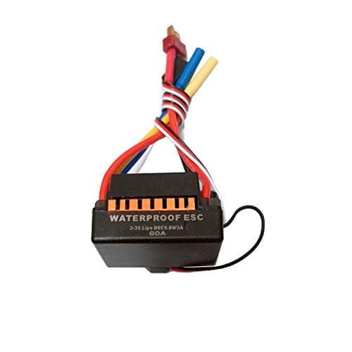 Waterproof 60A Sensorless Brushless Car Electronic Speed Control ESC (Gold)