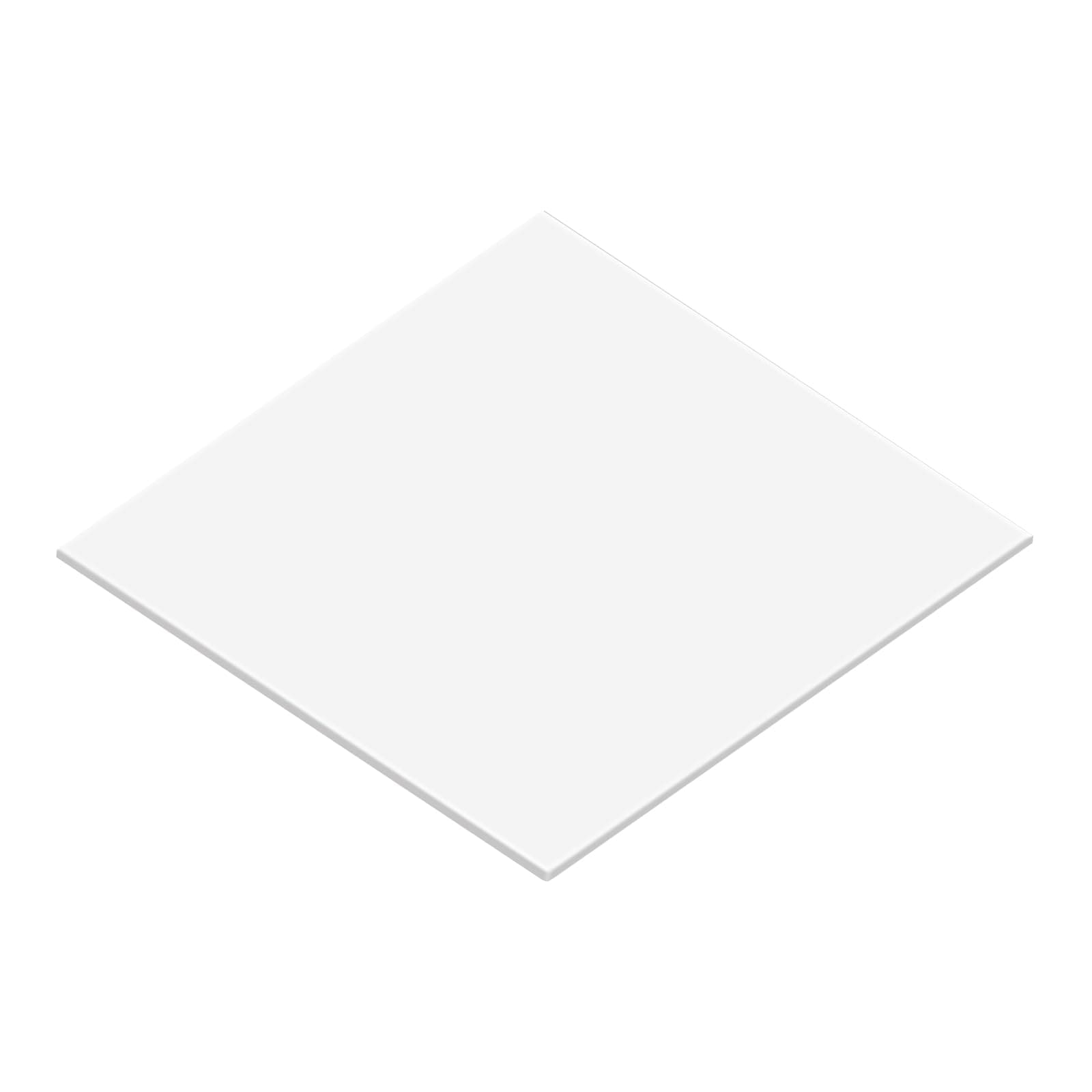 VEVOR 12-Pack 24 x 24 in Drop Ceiling Tiles - Premium PVC Foam Sheet, Fire-Rated & Flexible, Easy Installation, Home/Office Decoration, Smooth White