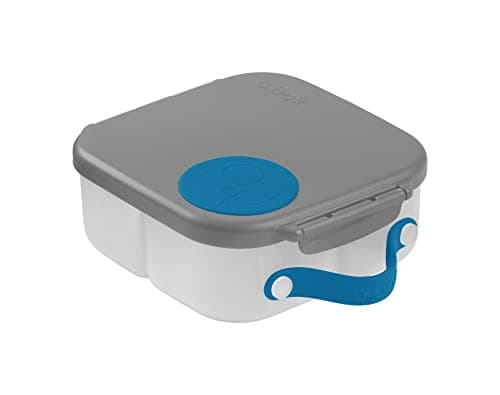 b.box Mini Lunchbox | Bento Box with 3 Compartments (2 Leakproof) | Ideal for Toddlers, Kids Lunch & Snacks | Fits Whole Piece of Fruit | BPA Free