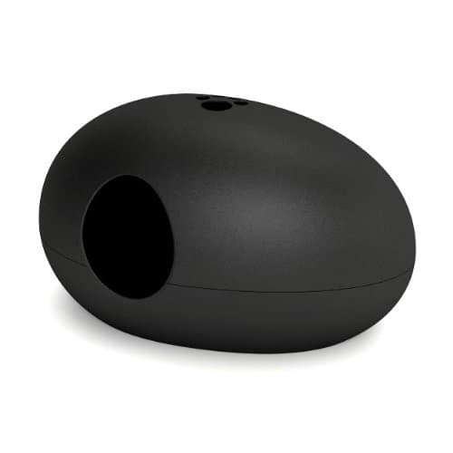 Design cat Litter Box or Bed - Poopoopeedo Black