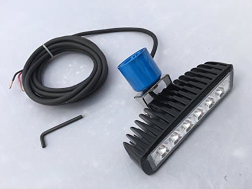 Boat Lights US Spreader Light with 3/4" PVC Attachment, Black