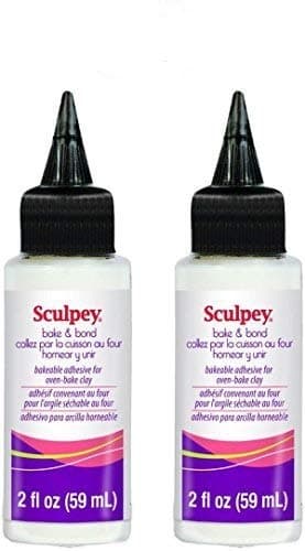 Sculpey ABB02 Bake and Bond, 2 fl Oz (59ml) (2 pack)