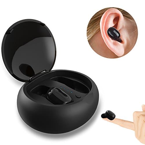 Wireless Earbuds TUSBIKO Mini Bluetooth Earbuds in Ear V4.2 HD Stereo Bluetooth Headphones Invisible Noise Reduction Car Headset for iPhone Samsung Smartphone