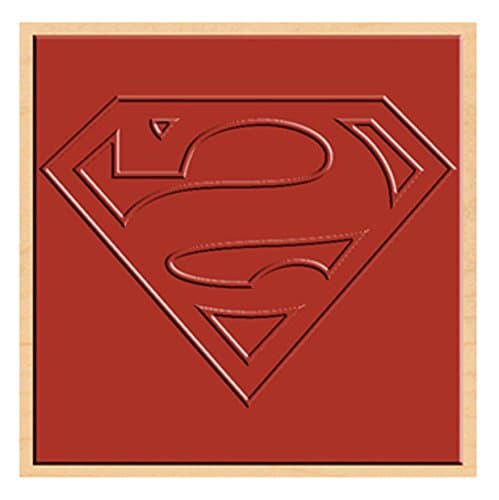 C&D Visionary Rubber Stamp DC Comics Superman Logo Rubber Stamp