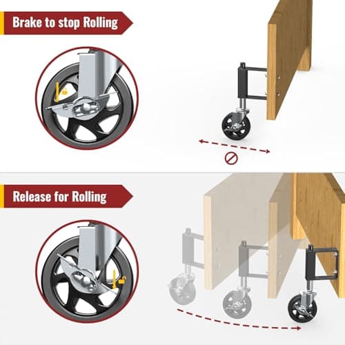 HOLKIE 100mm Gate Castor Wheel