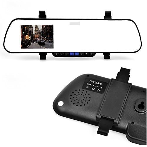 E-PRANCE® 2.7" LCD Car Rear View Mirror DVR with 1920 * 1080P + 162 Degree Ultra Wide Angle + G-Sensor + Motion Detection + SOS + IR Night Vision,w/ 32GB Card