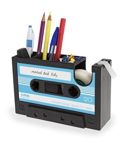j-me Rewind Desk Tidy, Blue