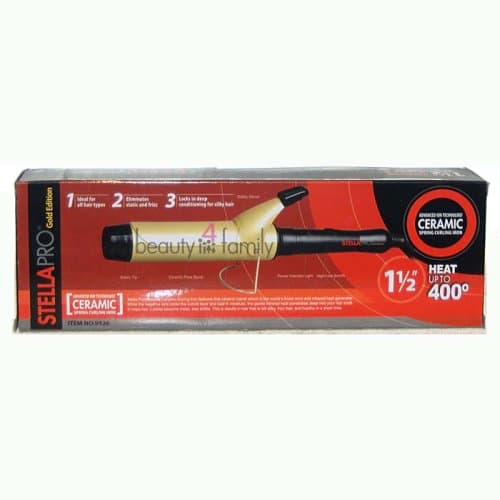 Stella Pro Ceramic Curling Iron 1 1/2" #9926