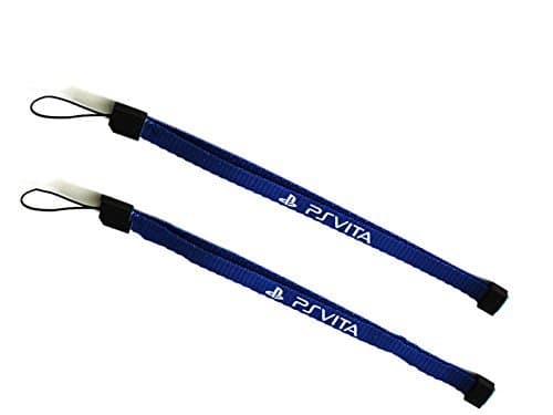 2 x Wrist Strap Lanyard String for Sony PlayStation PS Vita Psvita PSV 1000 2000 -Blue