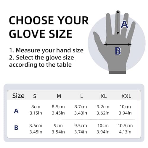 Schwer ProGuard Highest Level Cut Resistant Work Gloves PR3326 for Extreme Protection,ANSI A9 Cut Gloves with Reinforced Thumb, Non Slip, Non PFAS, Durable, Touch-screen, Black 1 Pair(XXL)