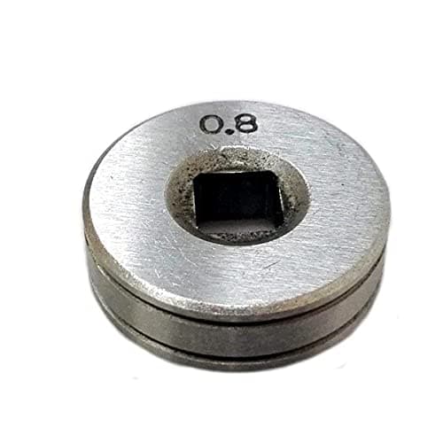 MIG Wire Feed Roller Drive Wheel Feeder V KNURLED Guide Welding 0.6/0.8/1.0mm (0.8/1.0-25mm V)