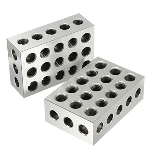 Nisorpa 2 Pieces 1-2-3 Precision Blocks,