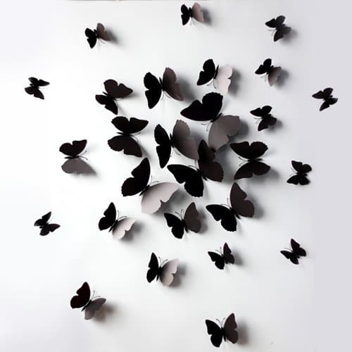 3D Butterfly Wall Stick Wall Decals Removable Wall Decal Home Decor Sticker