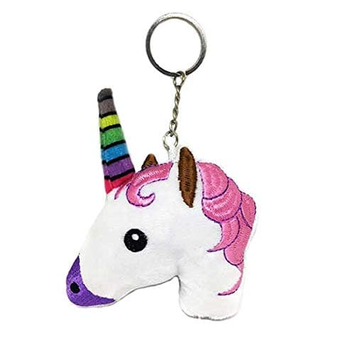 Stylastra Multicolour Unicorn Plush Soft Keychain