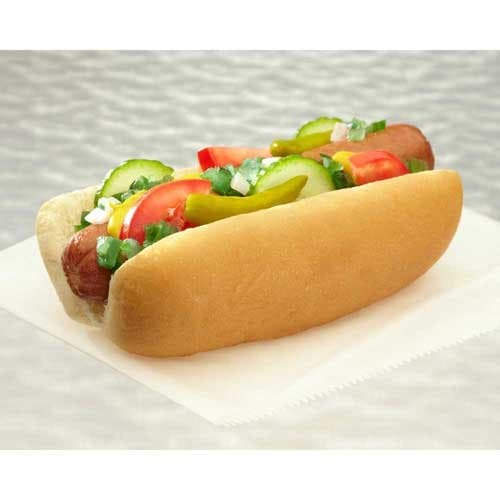 Gonnella Baking Plain Hot Dog - 120 per case.