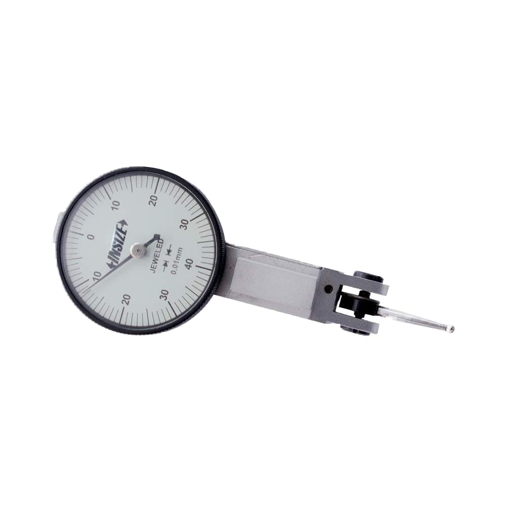 INSIZE 2380-08 Dial Test Indicator, 0.8 mm, Graduation 0.01 mm