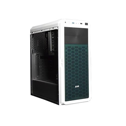 AvP X6 Mid Tower Gaming Case - White USB 3.0