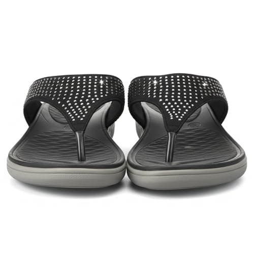 Bata Comfit WomenBLOSSOM THONGSlipper UK 6 Color Black (5716788)