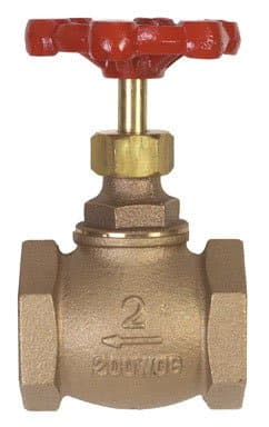 B & K 106-008 Globe Valve, Bronze 2"