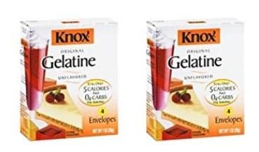 2 boxes - Knox Gelatin Unflavored Original, 4 per box, Total 8 packets