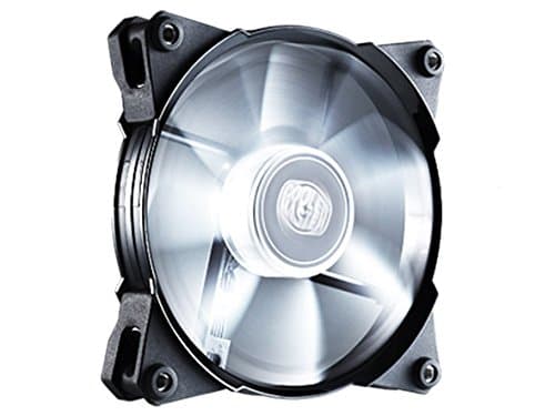 Cooler Master Jetflo 120 White Led Case Fan '800-2000 RPM, 120mm, White LED' R4-JFDP-20PW-R1