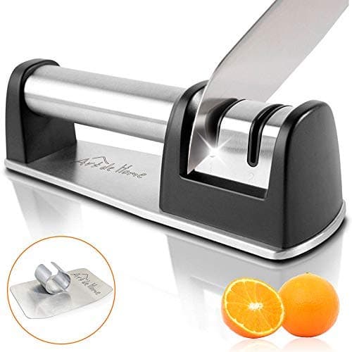 ArtDeHome Knife Sharpener for Your Kitchen - Reliable Ergonomic Knives Sharpener for Professional Results