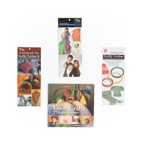 Knifty Knitter Pattern Collection 4 Booklets Bundle