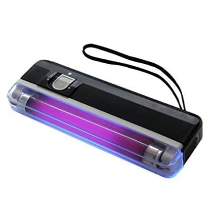 KORADA Handheld UV Black Light Torch Portable Blacklight with LED - 2 Packs