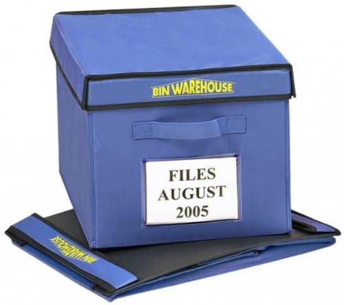 Bin Warehouse DFAE22FT4P Fold-A-Tote 22-Gallon Size, 4-Pack