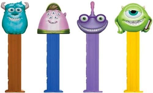 Monsters University Pez Dispensers - 12 / Box